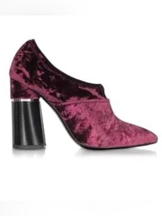 3.1 Phillip Lim Shoes - 3.1 Phillip Lim Kyoto ankle booties crushed burgundy velvet high heel sz 41 10